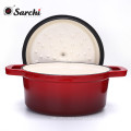 Enameled Cast Iron 3 Quart Dutch Oven